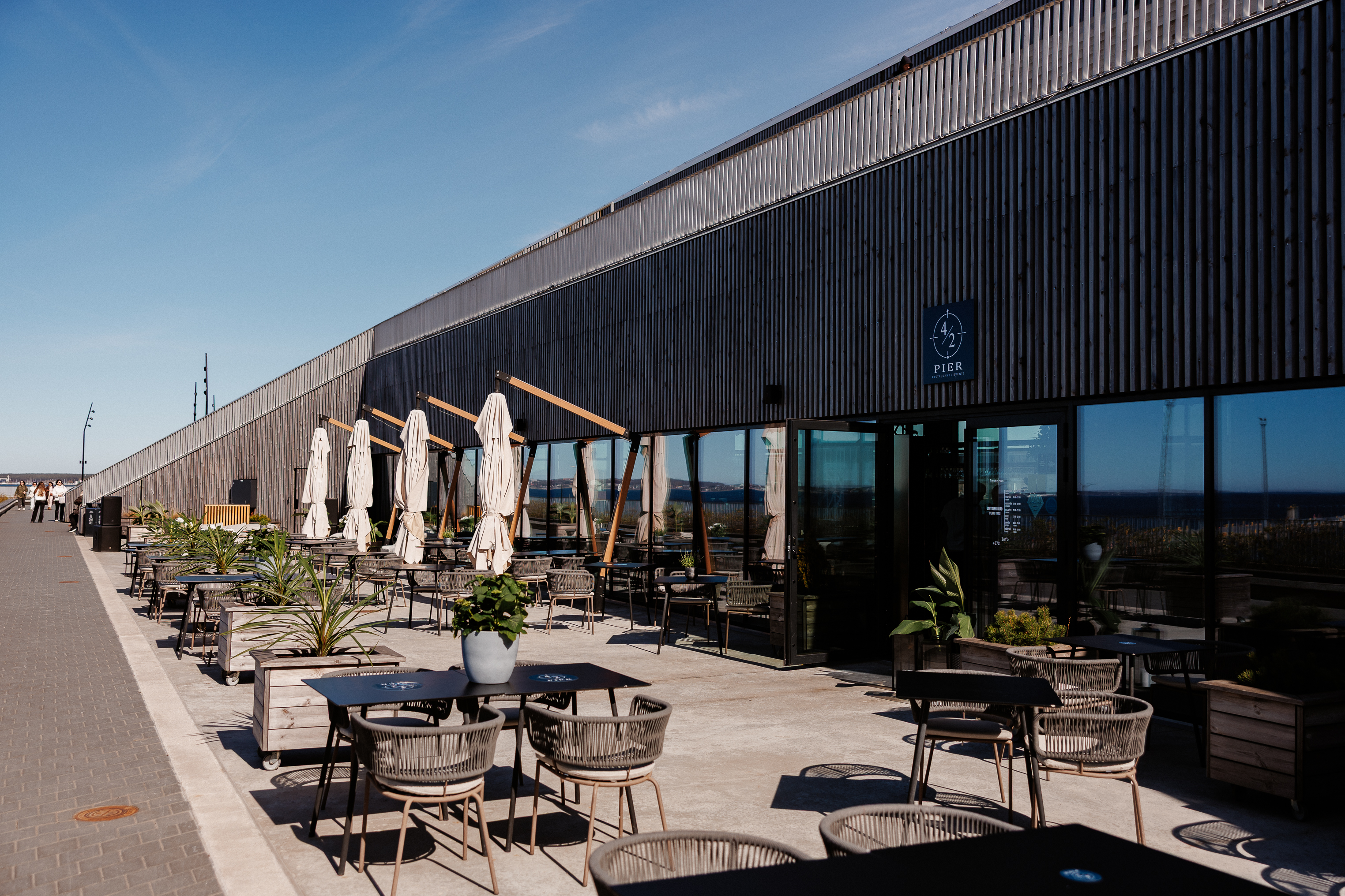 Pier 4/2 terrass vaatega merele