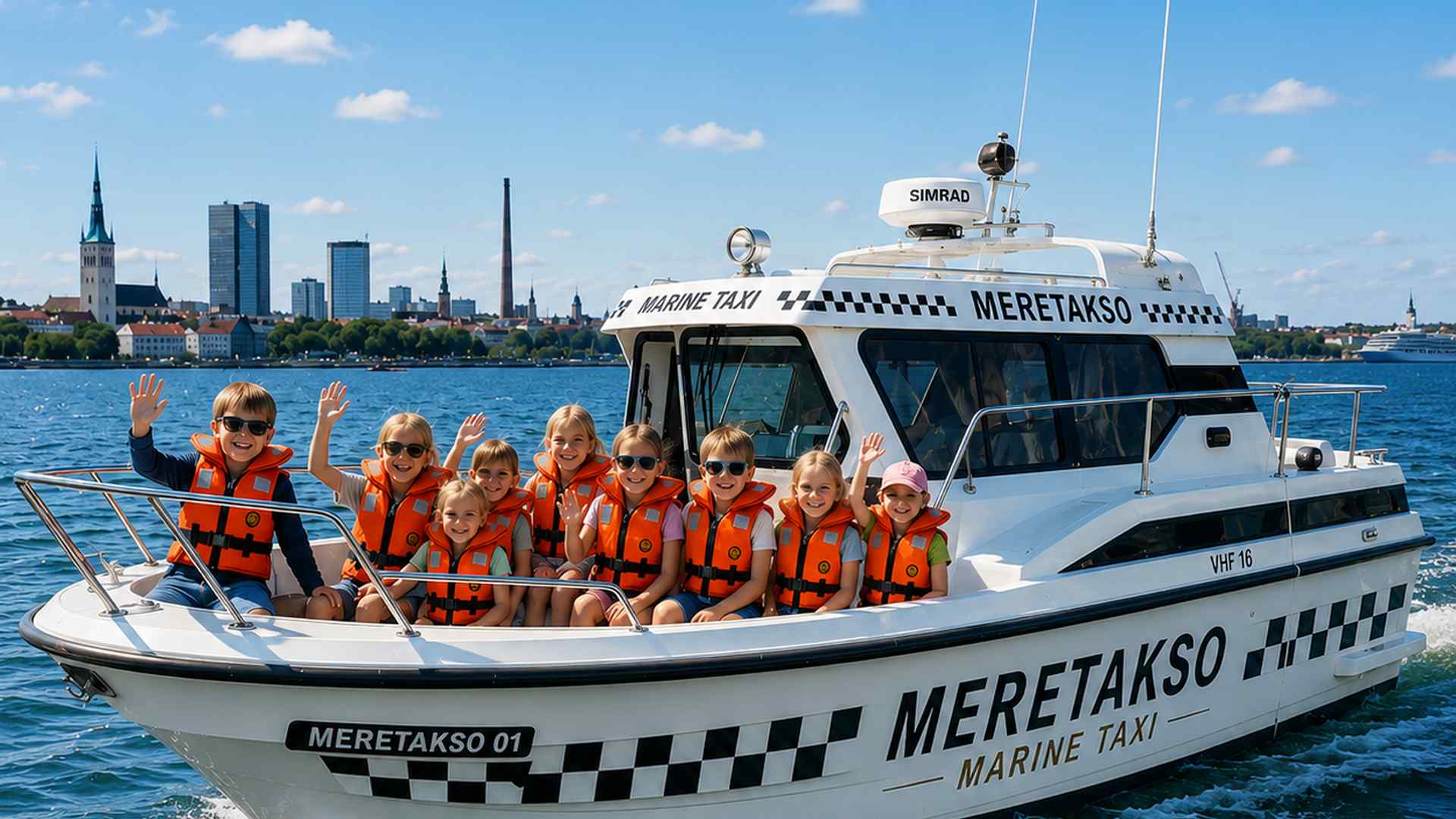 Meretakso lastesõidud Turvaliselt merele