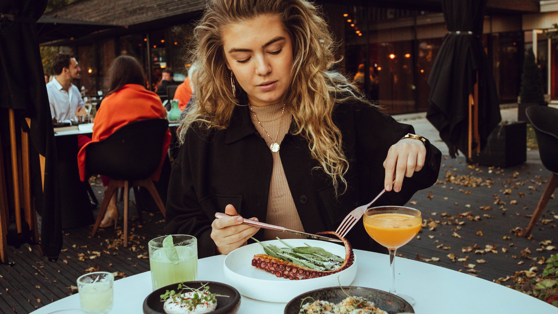 Õhtusöök restoran Tuljaku terrassil