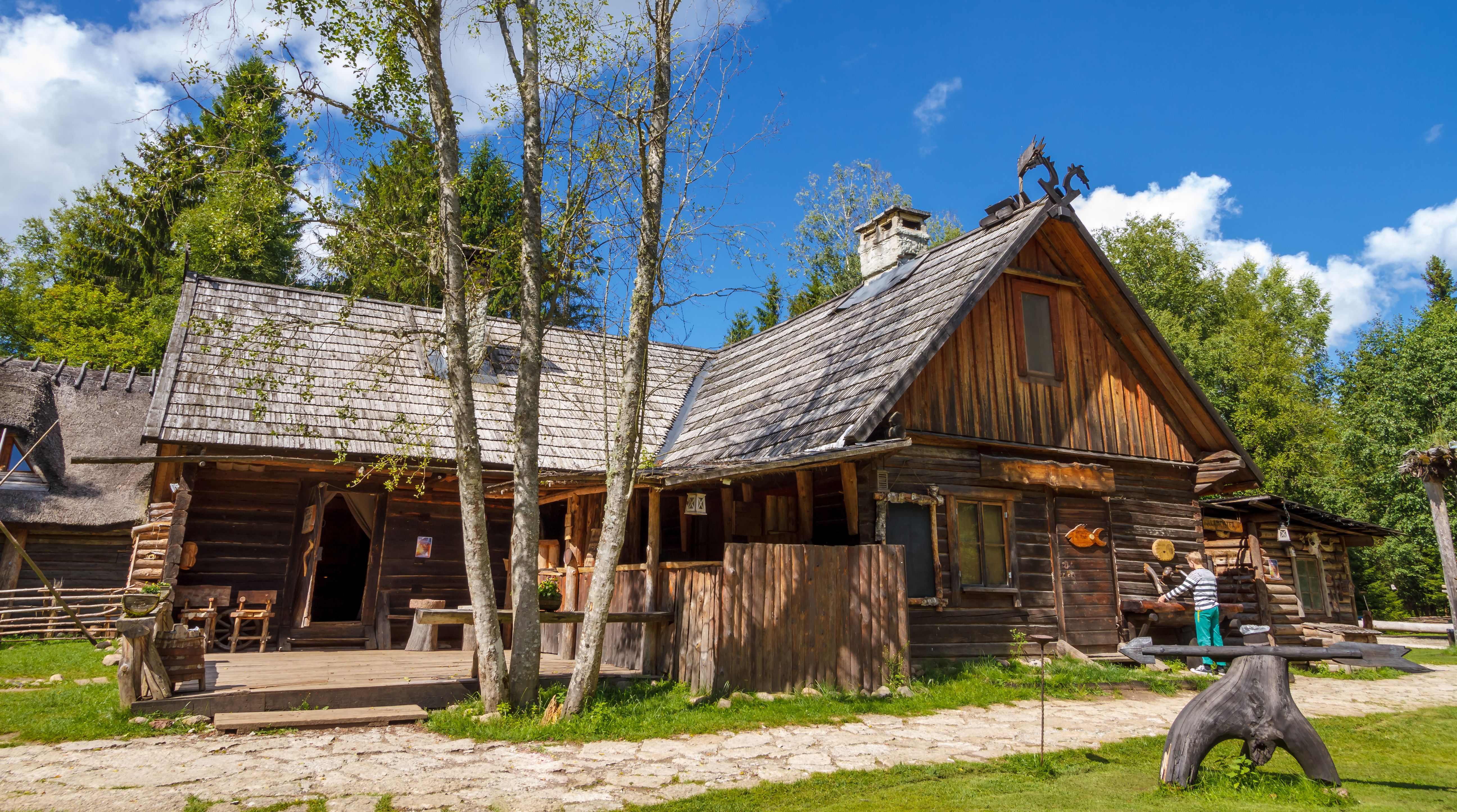 Viikingtei küla peamaja