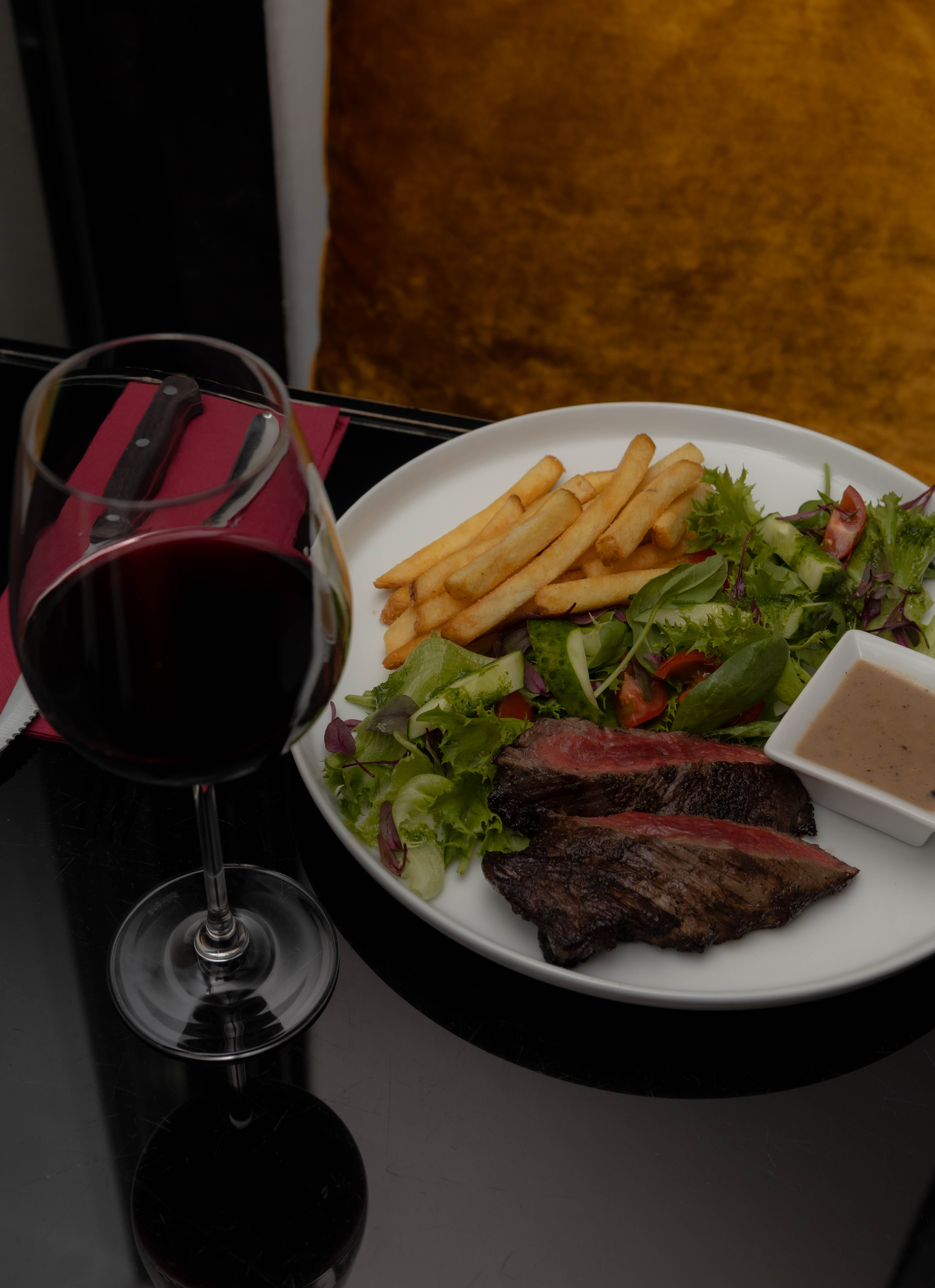 bavette staek frites