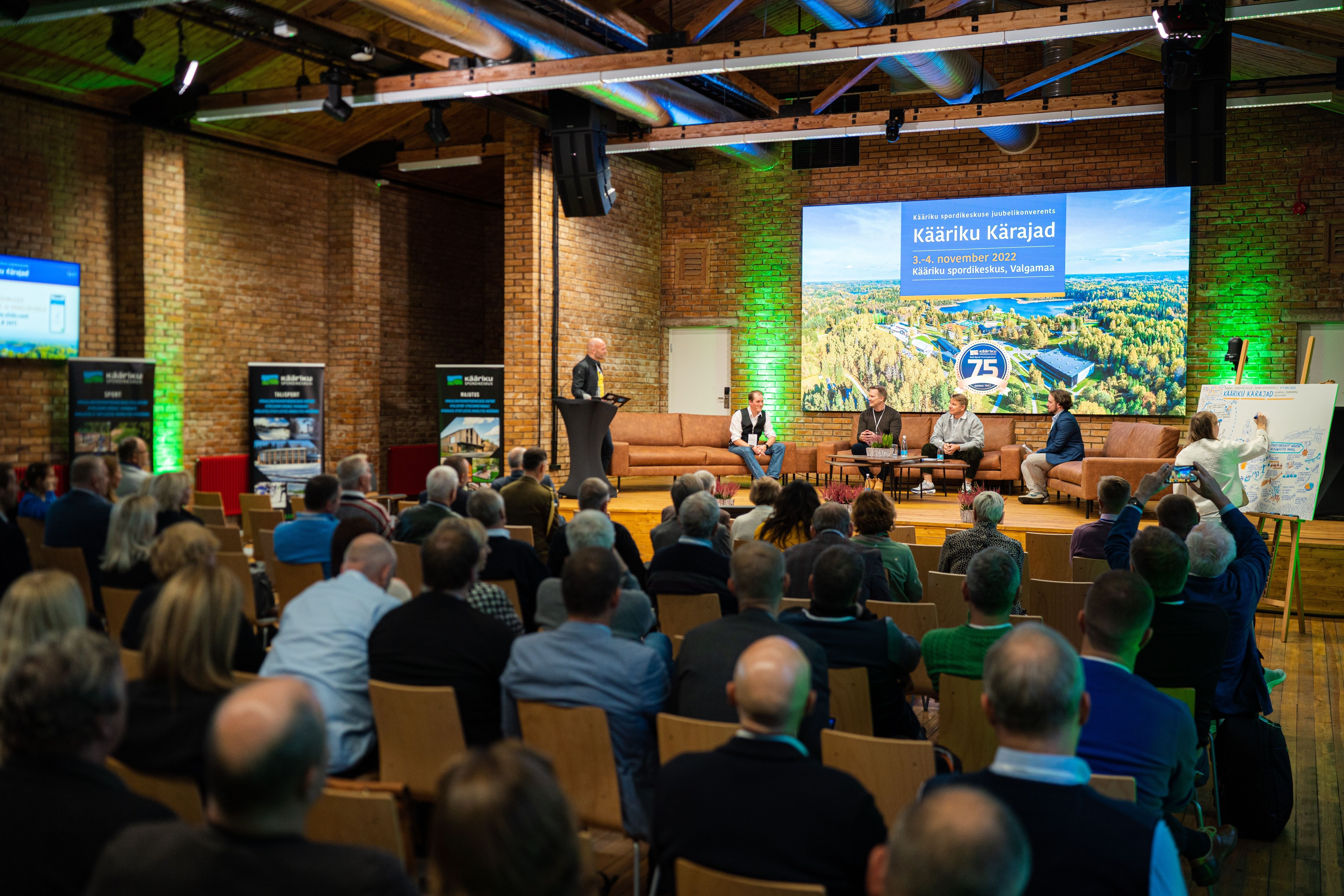 Kēriku (Kääriku) konferenču centrs Dienvidigaunijā, netālu no Otepē