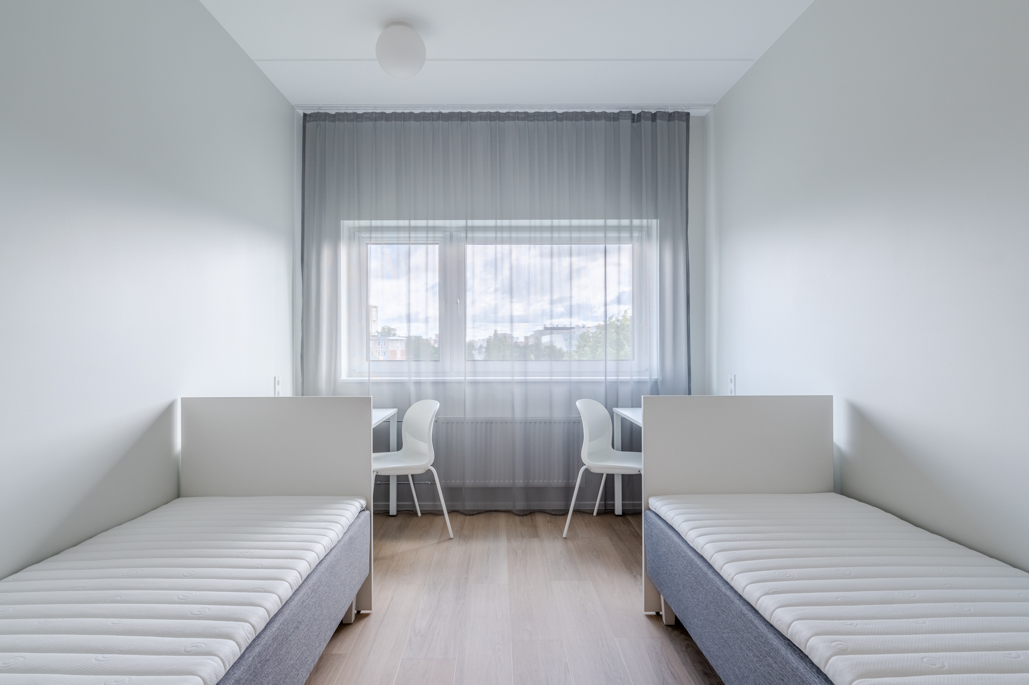Academic Hosteli valgusküllane kahekohaline tuba