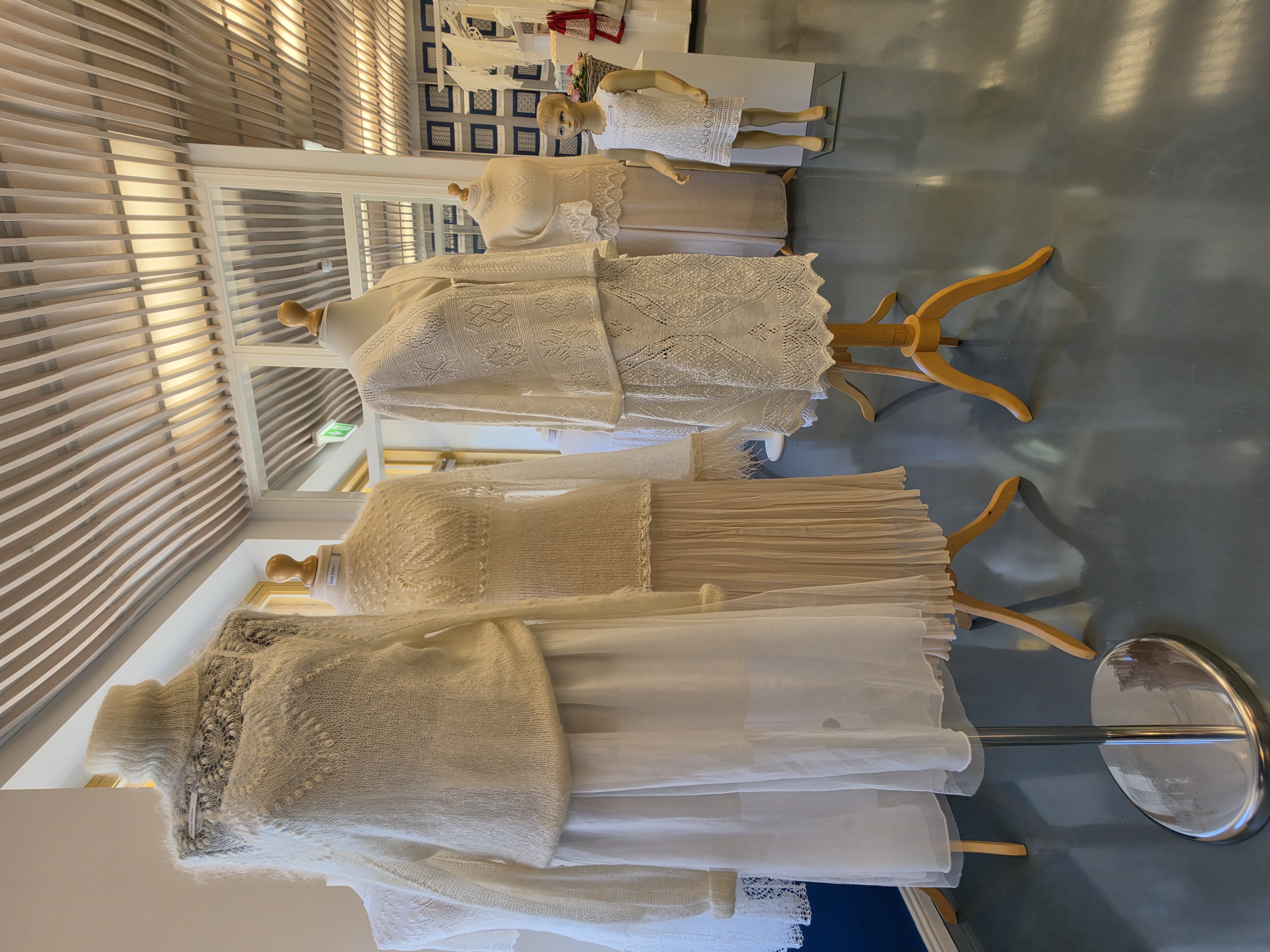 Beautiful garments, accessories, and interior items are also made from Haapsalu lace.