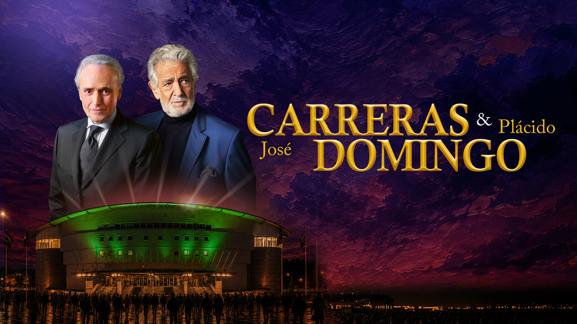 José Carreras ja Plácido Domingo juliste