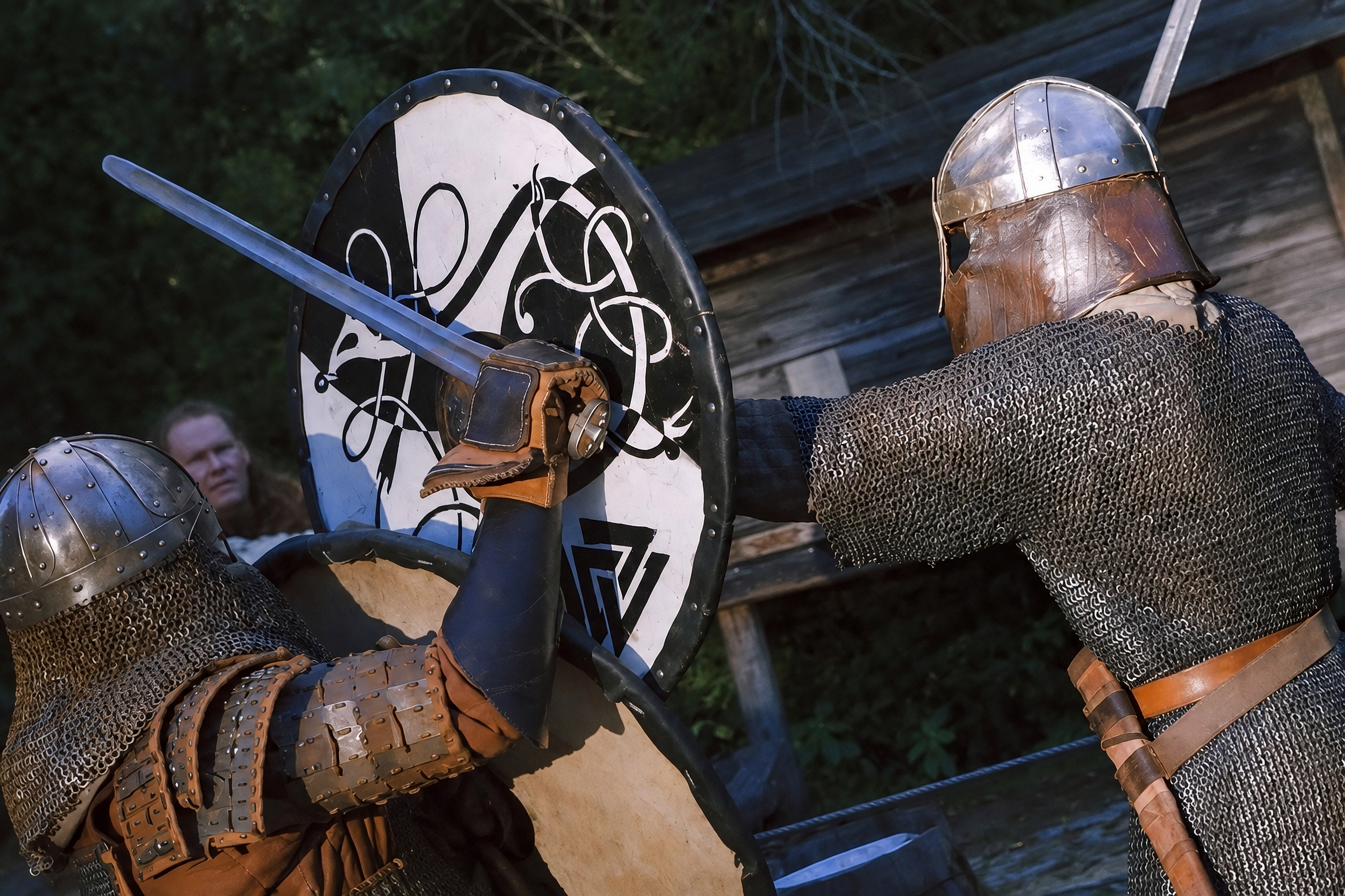 Vikingu ciemata zobenu cīņa