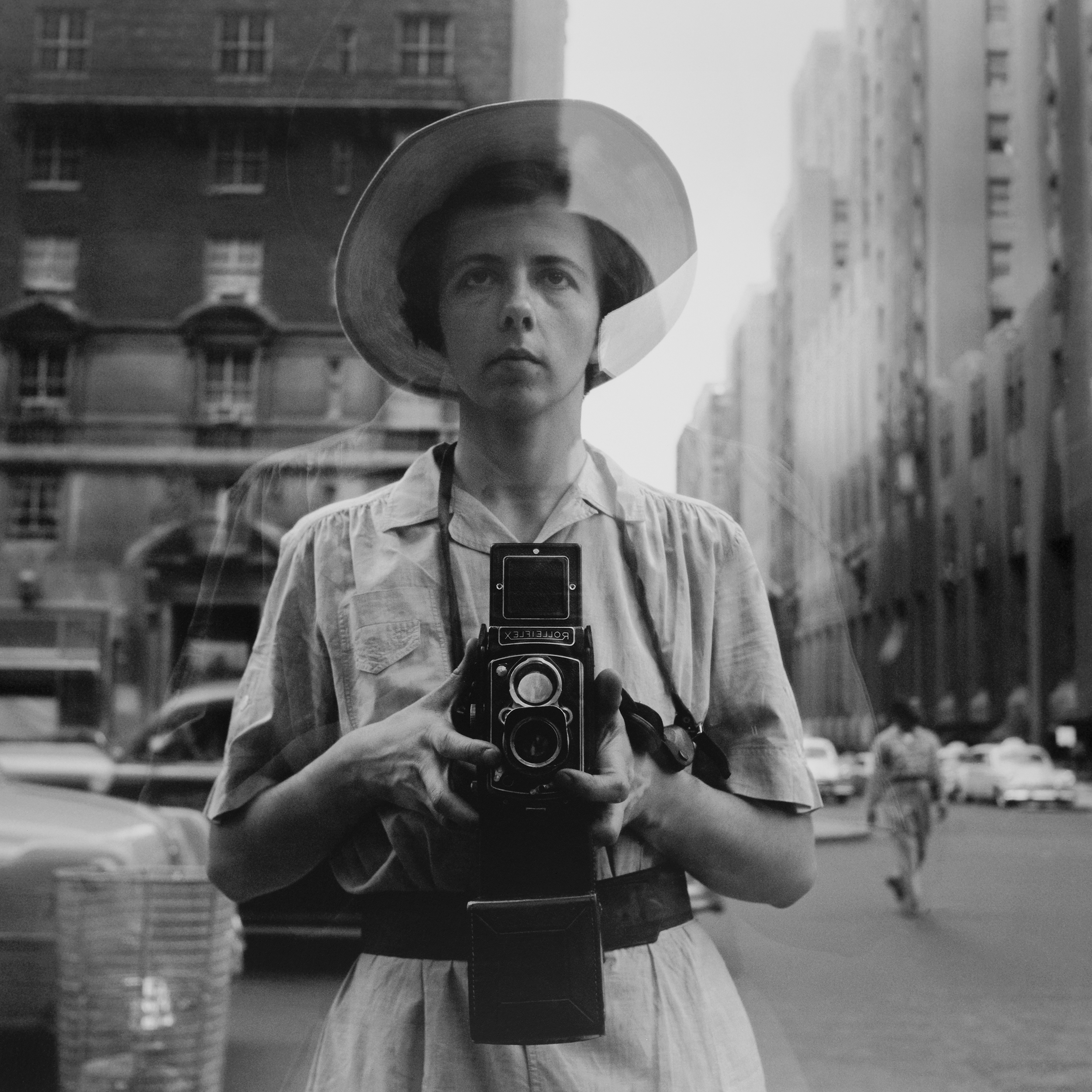 Vivian Maier. Autoportree, New York ,1954