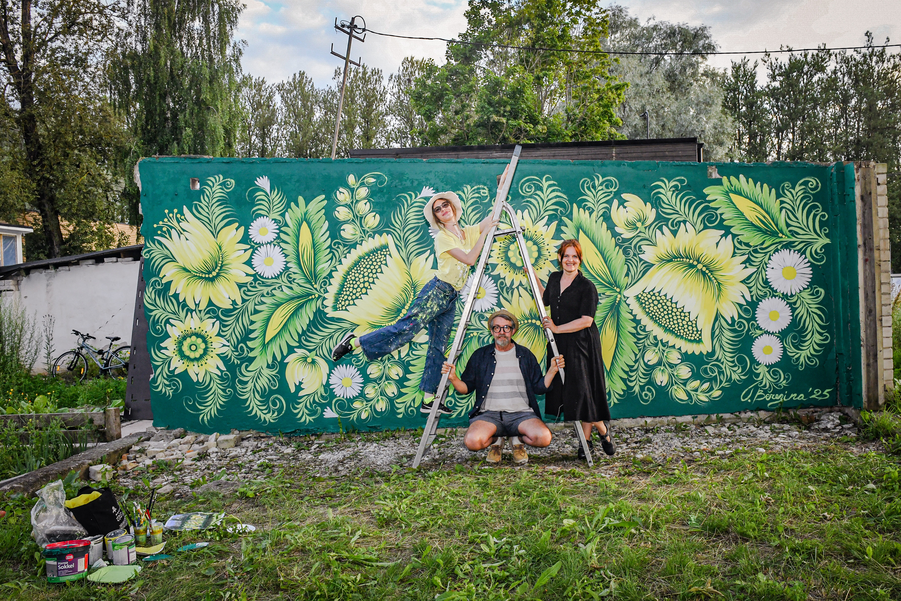 Ukraina kunstniku Viktoria Berezina teos.