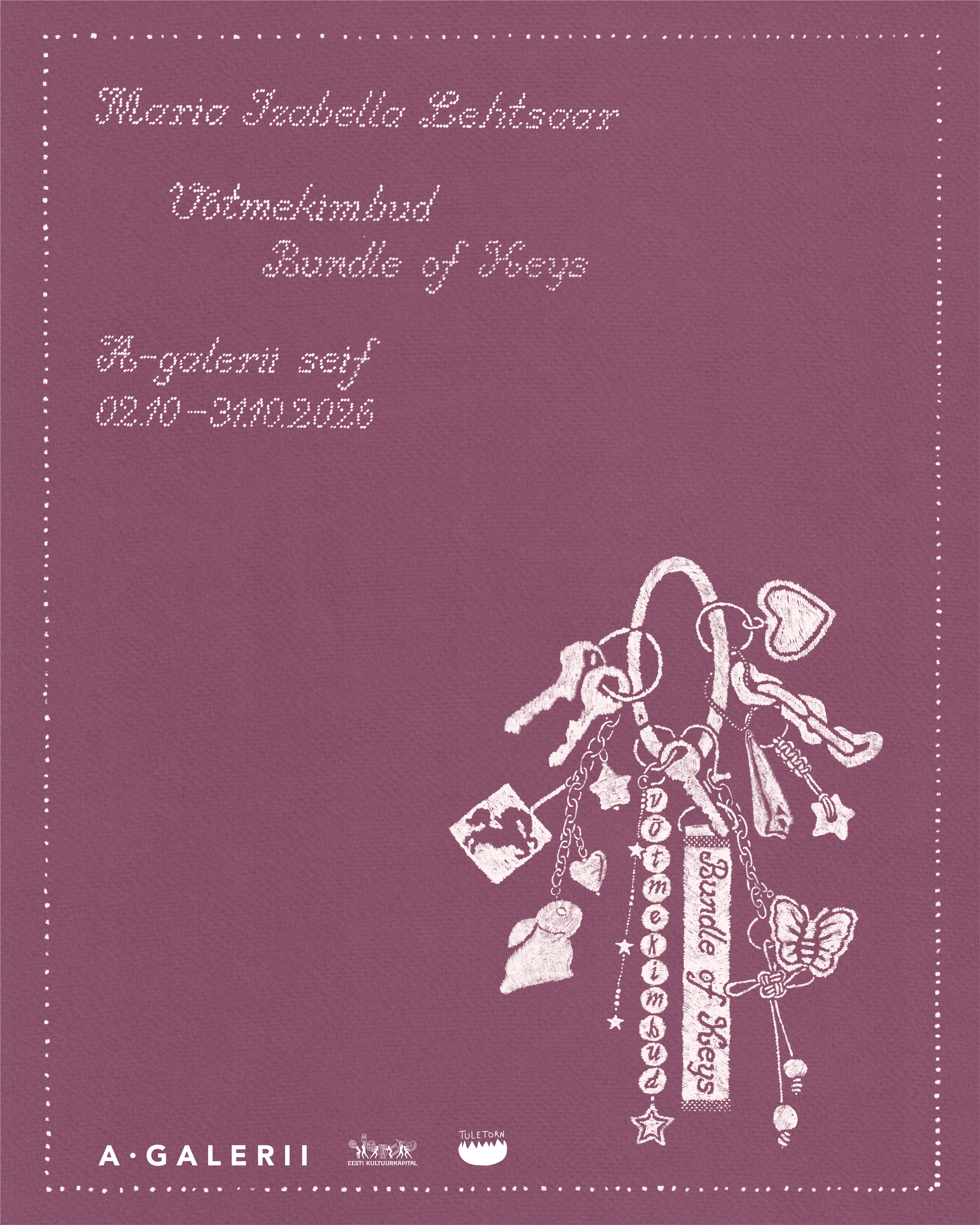 Plakat Maria Izabella Lehtsaar