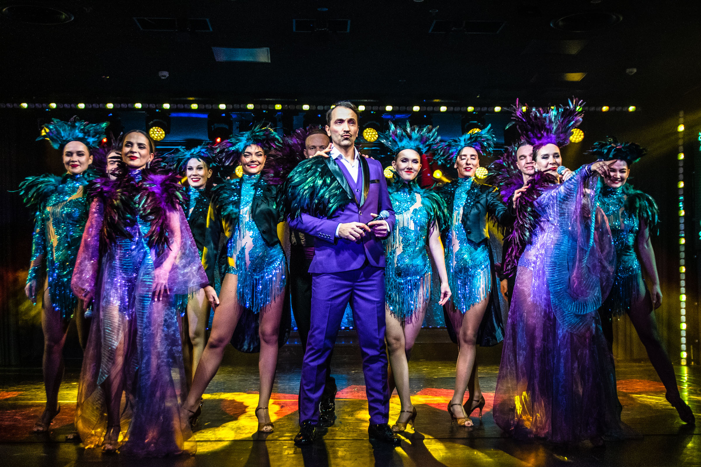 Starlight Cabaret performing on stage