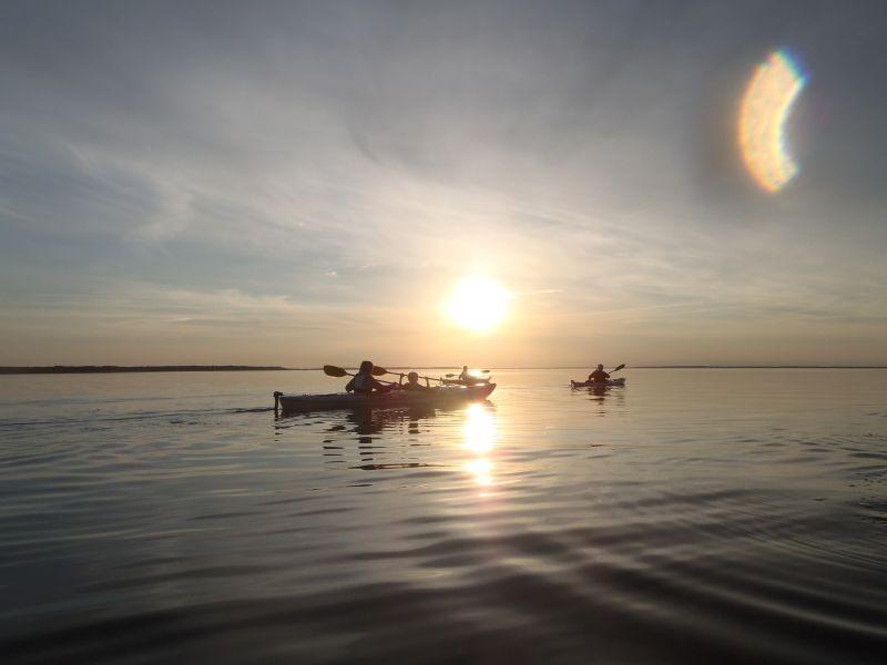 Kayaking on Haapsalu Bay