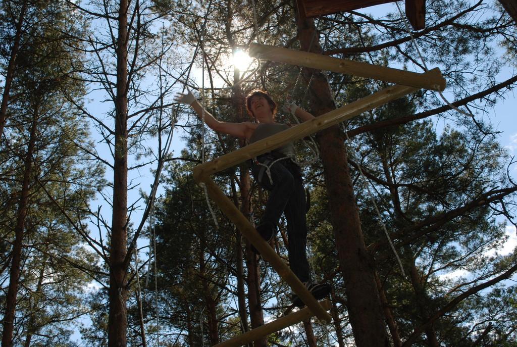 Hallikivi Adventure Park in Saaremaa