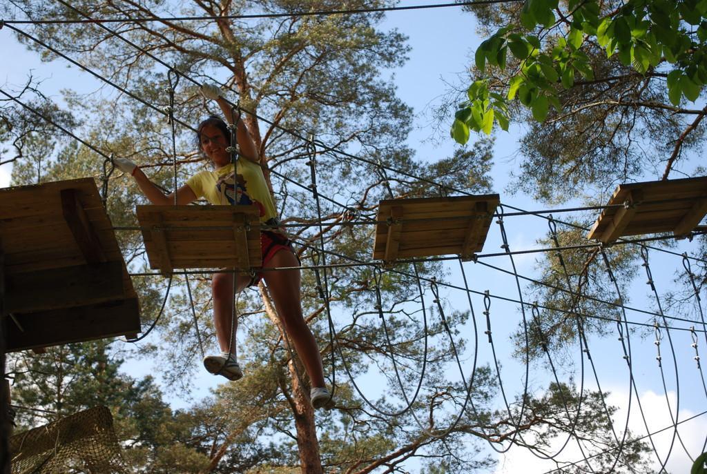 Hallikivi Adventure Park in Saaremaa