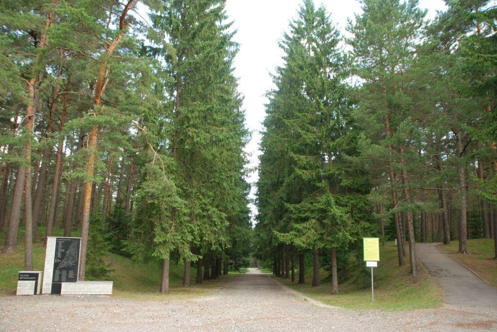 Der Friedhof "Tallinna Metsakalmistu"